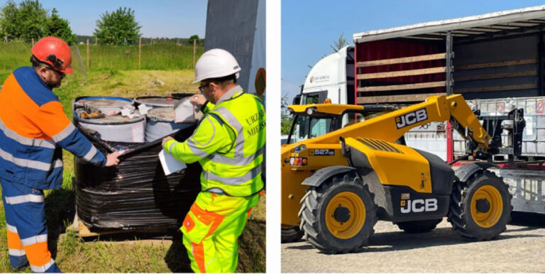 Zakończyliśmy realizację wywozu odpadów niebezpiecznych w Niemodlinie