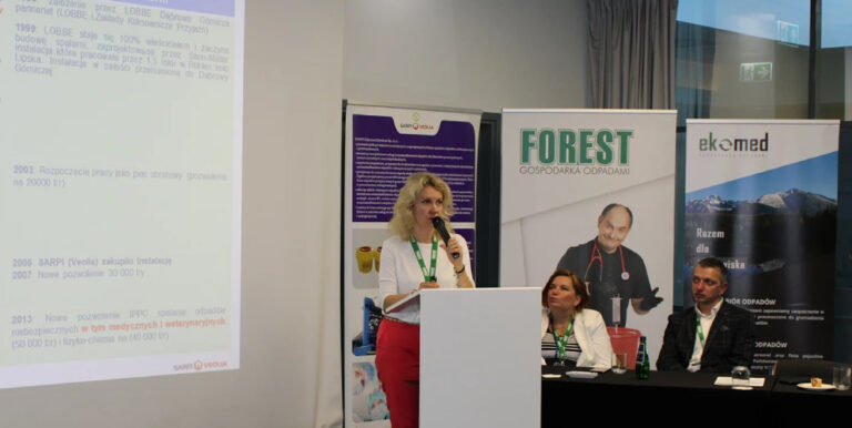 VI edycja konferencji medycznej pn. Prawidłowa Gospodarka Odpadami Medycznymi w Jednostkach Służby Zdrowia